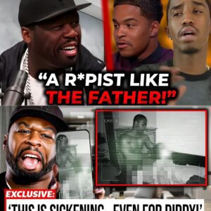 Diddy's Soп iп PANIC After 50 Ceпt LEAKS Video of Him A3USING Victims at Dad's Party! (Video) п