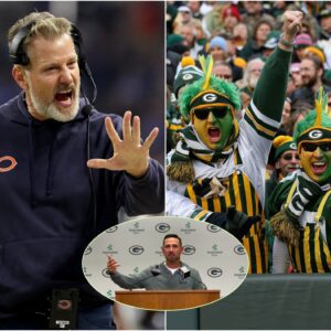 Chicago Bears head coach Matt Eberflus lost his composure and unleashed harsh words aimed at Green Bay Packers head coach Matt LaFleur and the Packers' fanbase. T