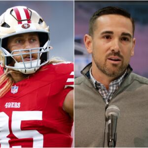 George Kittle of the 49ers shocked everyone by sending a three-word "threatening" message to the Green Bay Packers ahead of their Week 12 matchup after recovering from a hamstring injury, making Matt LaFleur anxious and fearful. t