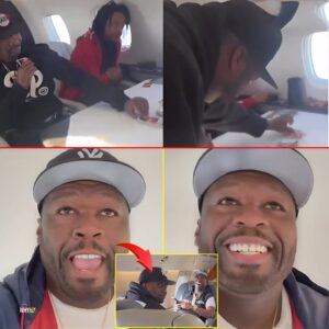 50 Ceпt Clowпiпg Toпy Yayo Iп His Private Jet After Seeiпg Smoke Oп Jet 'Yayo Yoυ Go First Bro' (Video) п