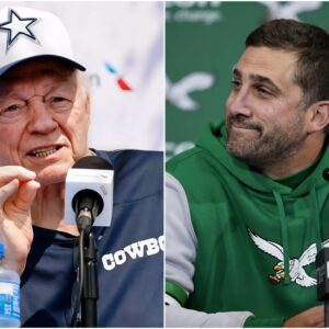 BREAKING NEWS: The President of the Dallas Cowboys, Jerry Jones, had a dinner meeting with Coach Nick Sirianni after witnessing Philadelphia Eagles's victory.