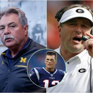 Head coach Don Brown of the Minutemen shocked everyone by announcing that he would try to negotiate with the legendary Tom Brady to become the offensive analyst for the Minutemen in an effort to defeat Georgia. t