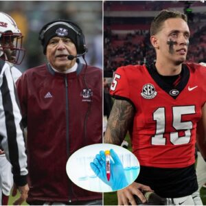 Head coach of the Minutemen, Don Brown, shocked social media when he called on the NCAA organizers to test Georgia Bulldogs' player Carson Beck for doping t