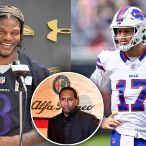 Lamar Jackson isn't ahead of Josh Allen in the MVP race? Stephen A. Smith gives his verdict t