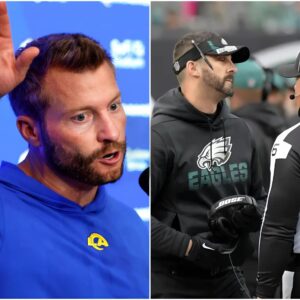 "BREAKING NEWS: Los Angeles Rams head coach Sean McVay asked the NFL to replace referee Land Clark and reschedule the Los Angeles Rams vs Philadelphia Eagles,