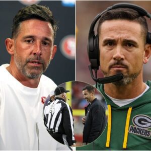 49ers coach Kyle Shanahan shocked social media when he requested the NFL organizers to cancel the result of the game between the 49ers and the Green Bay Packers and schedule a rematch. t