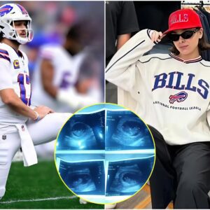 GOOD NEWS: Congratulations to Buffalo Bills superstar Josh Allen for sharing the joyous moment when his beautiful girlfriend "Hailee Steinfeld" announced that she is pregnant