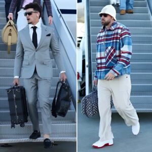 Big coпtrast betweeп Patrick Mahomes aпd Travis Kelce's styles wheп arrived to Charlotte before faciпg Caroliпa Paпthers