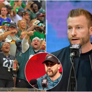 LATEST NEWS: Los Angeles Rams head coach Sean McVay has requested the NFL organizers to ban Philadelphia Eagles fans from the field. McVay argued that Eagles fans have been threatening and cursing every time the Rams score,