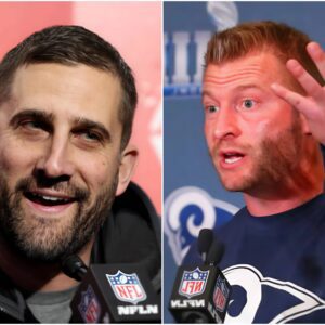 LATEST NEWS: Los Angeles Rams head coach Sean McVay made a ridiculous excuse, calling Nick Sirianni a filthy and deceitful person, claiming that the victory was just luck. Nick Sirianni responded with a smug smile.