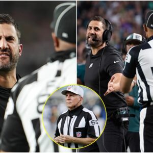 National Football League Referees Association (NFLRA) President Carl Paganelli sent a "seven-word" message and a $17,500,000 fine publicly criticizing head coach Nick Sirianni for violating rules by repeatedly criticizing NFL referees, and Nick Sirianni responded harshly...