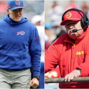 Breaking news: Head coach Sean McDermott demands Andy Reid keep quiet and apologize after allegations made during the Buffalo Bills vs Kansas City Chiefs game. If not, Sean McDermott could file a defamation.