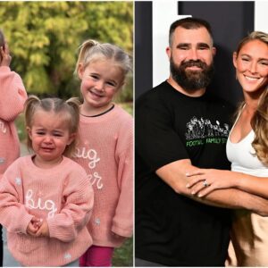 Kylie Kelce Reacts to Fan Suggesting She Should try Harder and 'Bring Genes’ for Baby No. 4 Because Other Kids Look Too Much Like Jason