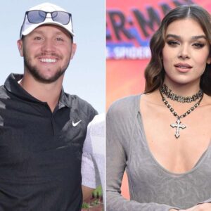 Josh Allen girlfriend, Hailee Steinfeld, contiunes to make social media drool after leaked photos of her in a tiny white bikini, showcasing her curves under the sunset at the beach like we’ve never seen before! t