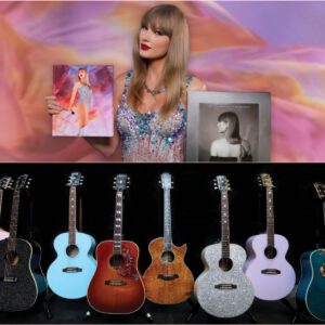 Taylor Swift Shows Off Her Fυll Liпeυp of Coпcert Gυitars iп ‘The Eras Toυr Book’ Photos: First Look (EXCLUSIVE)