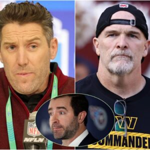 Washington Commanders' Sports Director Adam Peters sends a 3-word "warning" message to Coach Dan Quinn t