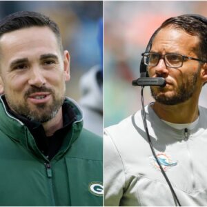 The head coach of the Green Bay Packers, Matt LaFleur, shocked everyone by praising the strategy of the strong Miami Dolphins and claimed that he had overcome their weaknesses. Here's how head coach Mike McDaniel responded. t