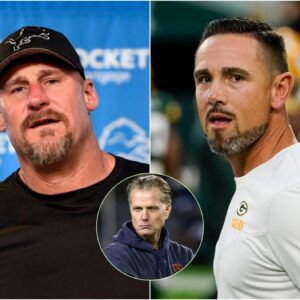 Detroit Lions head coach Dan Campbell boldly declared that even with the help of Matt Eberflus, coach Matt LaFleur still wouldn't be able to defeat him. t