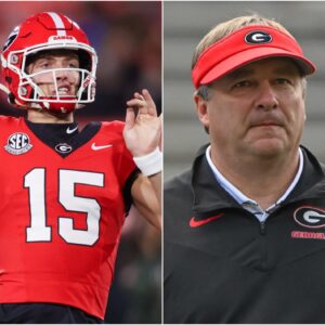 SAD NEWS: Fans shed tears and pray for Georgia Bulldogs star Carson Beck who got bad news after the game against the Georgia Tech Yellow Jackets, he has..t