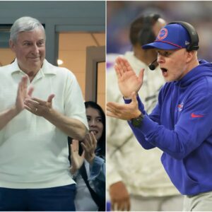 Buffalo Bills team president Terry Pegula announced he would give each player a valuable gift and an exclusive bonus to head coach Sean McDermott of $73,000 after defeating the San Francisco 49ers.