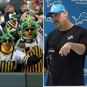 BREAKING NEWS: Detroit Lions head coach Dan Campbell has asked NFL officials to ban or limit the number of Green Bay Packers fans at the upcoming game between the Green Bay Packers and the Detroit Lions. t