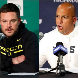 BREAKING: Oregon Ducks Coach Dan Lanning Makes Shocking, Arrogant Statement Promising to End Penn State Winning Streak with Record-Breaking Win in Upcoming Game, and Here’s James Franklin’ Response