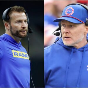 BREAKING: Los Angeles Rams Coach Sean McVay Makes Shocking, Arrogant Statement Promising to End Buffalo Bills Winning Streak with Record-Breaking Win in Upcoming Game, and Here’s Sean McDermott’ Response