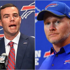 Buffalo Bills players and head coach Sean McDermott have faced harsh criticism from Buffalo Bills General Manager Brandon Beane after narrowly losing to the LA Rams t