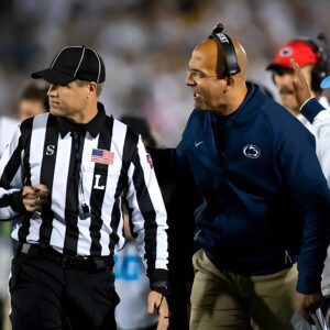 BREAKING: NCAA has issued a warning and fined Penn State head coach James Franklin $68,000 for misconduct after he shouted “f*** you” three times