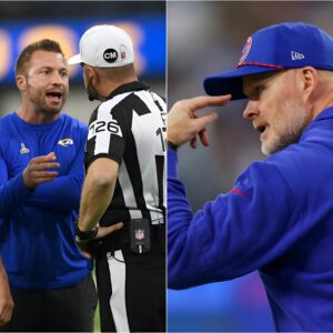 BREAKING: Buffalo Bills head coach Sean McDermott asked the NFL to replace referee Ken Williamson and reschedule the Los Angeles Rams vs Buffalo Bills,