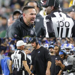 BREAKING: The referees who oversaw the game between the Green Bay Packers and Detroit Lions have been suspended pending an investigation after the board found they missed multiple Detroit Lions violations that significantly affected the outcome of the game. t