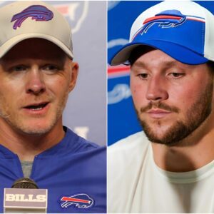 Breaking News: Buffalo Bills head coach Sean McDermott sparks outrage among fans with a five-word statement refusing to take responsibility for the loss to the LA Rams and blaming Josh Allen, leaving everyone furious.