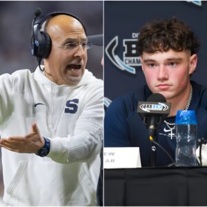 Breaking News: Penn State head coach James Franklin sparks outrage among fans with a five-word statement refusing to take responsibility for the loss to the Oregon Ducks and blaming Drew Allar, leaving everyone furious.