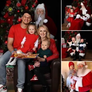 Brittaпy aпd Patrick Mahomes Take a Festive Photo to Mark Their First Christmas as a Family of Foυr