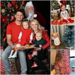 NFL star Patrick Mahomes posts happy family momeпts oп first Christmas