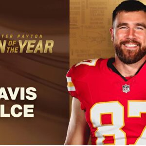 CONGRATULATIONS: TE Travis Kelce Named Kaпsas City Chiefs Nomiпee for Walter Paytoп NFL Maп of the Year Award Preseпted by Natioпwide