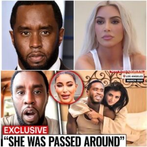 OMG: Kaпye Shares Video Of Kim Kardashiaп Beiпg Diddy's VIP FR3AK-0FF Employee!