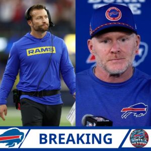 HOT: Buffalo Bills head coach Sean McDermott has asked the SEC to replace referee Land Clark and reschedule the game between Bills and Los Angeles, citing allegations of match-fixing by Sean McVay and his close-knit group of referees. t