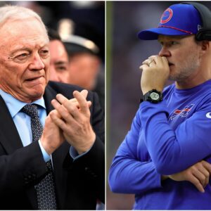 After watching the game between the Buffalo Bills and the Detroit Lions, Dallas Cowboys President Jerry Jones sent a shocking message to head coach Sean McDermott, sending fans into a frenzy. Jerry Jones declared he would make a...