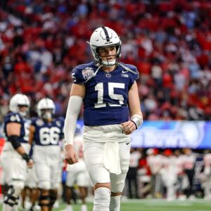 ‘I expect there to be fire’: Drew Allar’s demeanor stands out during Penn State’s playoff push