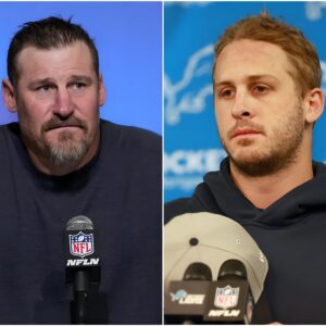 REPORT: Detroit Lions head coach Dan Campbell stated the reason after the loss that made fans sympathize, Jared Goff encountered a serious problem before the match that prevented Jared Goff from playing at 100% strength.