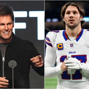 PHOTOS: Tom Brady 'SHOCKS' by announcing a challenge that if Bills QB Josh Allen beats the New England by a wide margin, Brady will give him $999,000 and a mysterious limited edition gift, shocking Josh Allen and the challenge is going viral.