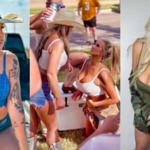 The Two Jaw-Dropping Tennessee Vols Fans Who Broke The Internet With Their Raunchy Tailgate Video Are Now Beefing Online As Things Heat Up t