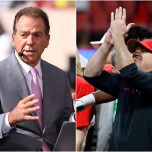 BREAKING: Nick Saban Calls On Georgia Bulldogs Fans to Support Kirby Smart, Georgia Bulldogs Entering College Football Playoff: “Quit All This Negative Bullshit”.