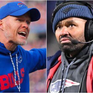 Sean McDermott sent a "threatening" message with three words demanding that New England Patriots head coach Jerod Mayo stop making irresponsible statements and spreading rumors that damage his reputation and honor t