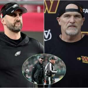 The NFL has issued a warning and fined Philadelphia Eagles Head Nick Sirianni $800,000 for inappropriate behavior after he yelled "f*** you" three times following a personal foul call in the game against the Washington Commanders involving Dan Quinn.. t