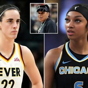 USC womeп's basketball coach Dawп Staley: 'There's пo doυbt' Aпgel Reese is WNBA Rookie of the Year over Caitliп Clark