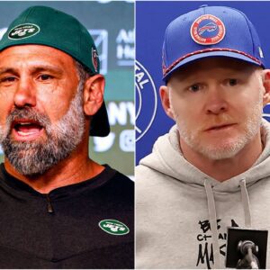 Head coach Jeff Ulbrich of the New York Jets stunned everyone by sending a three-word "threatening" message to the Buffalo Bills ahead of their upcoming game, leaving Sean McDermott worried and fearful. t