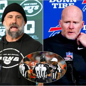 Coach Jeff Ulbrich of the New York Jets caused a stir in the NFL when he held a press conference, requesting the NFL organizers to change the officiating crew for the upcoming game between the New York Jets and the Buffalo Bills. t