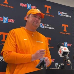 Watch as Josh Heupel, Tennessee’s coordinators, and players including Nico Iamaleava speak to the media after the Vols’ College Football Playoffs loss t